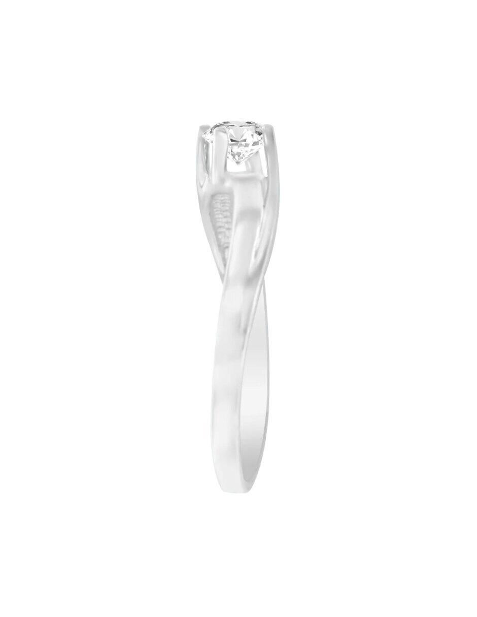 Anillo de compromiso de oro 14 k Raiza diamante 5