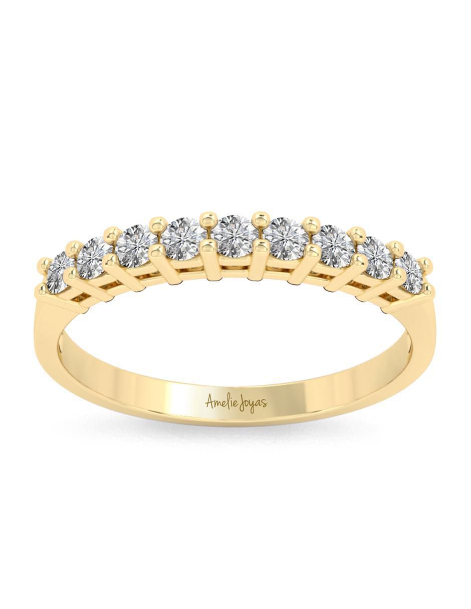 Churumbela "de" oro 10 k amelie joyas sin colección zirconia