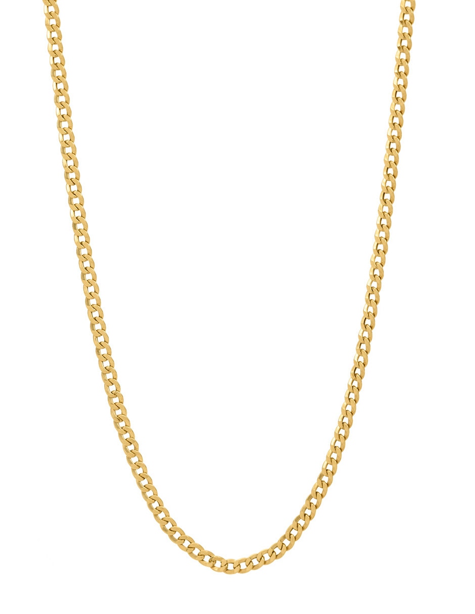 Collar de oro amarillo 14 K