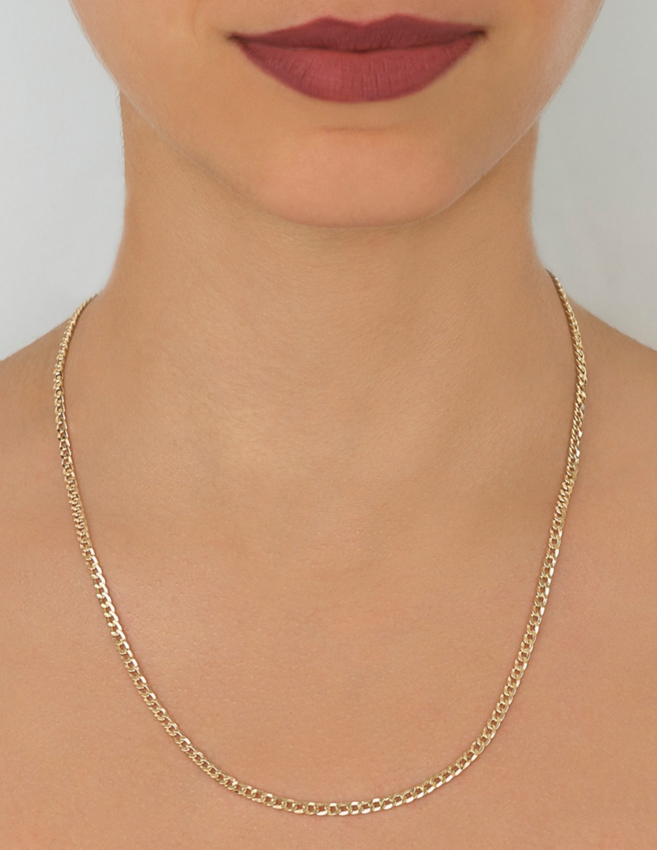 Collar de oro amarillo 14 K 2