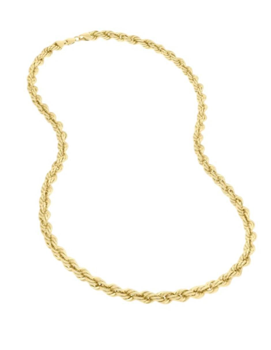 Cadena de oro amarillo 14 K 4