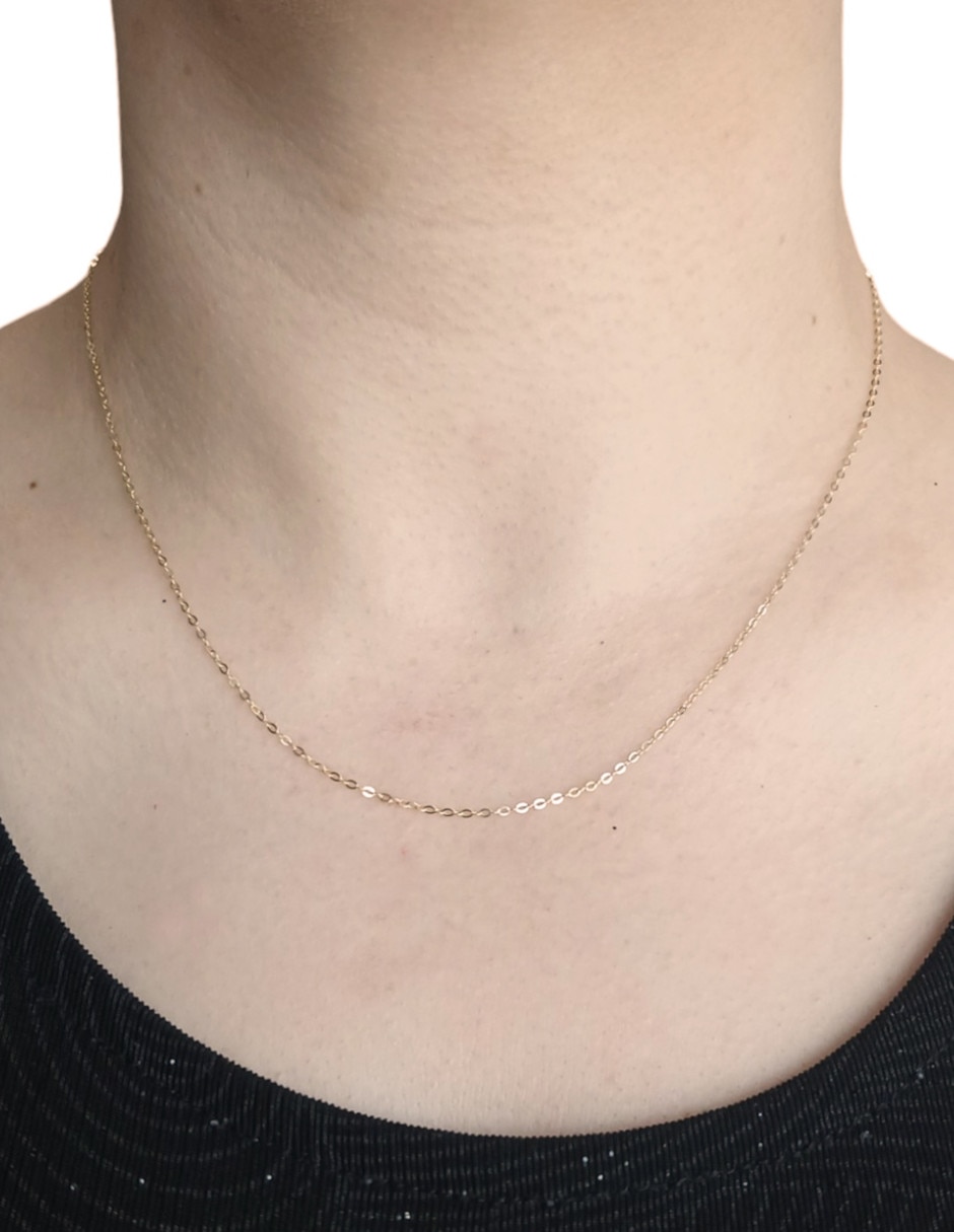 Collar de oro amarillo 14 K 2