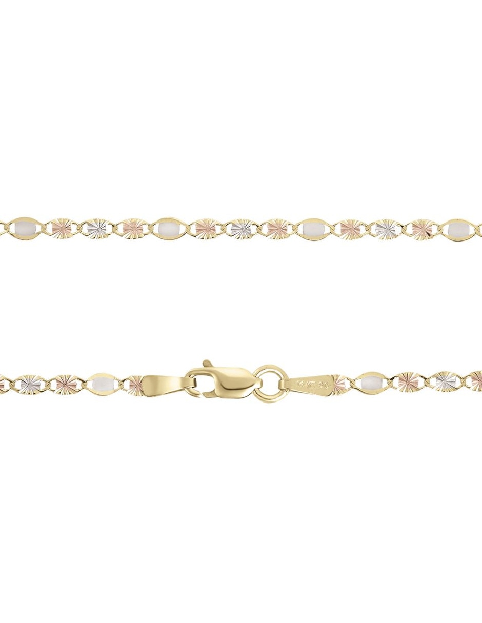 Cadena de oro florentino 14 K 3