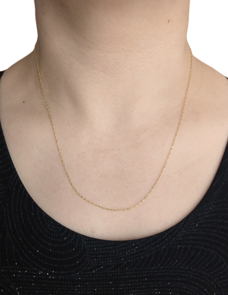 Cadena de oro amarillo 14 K