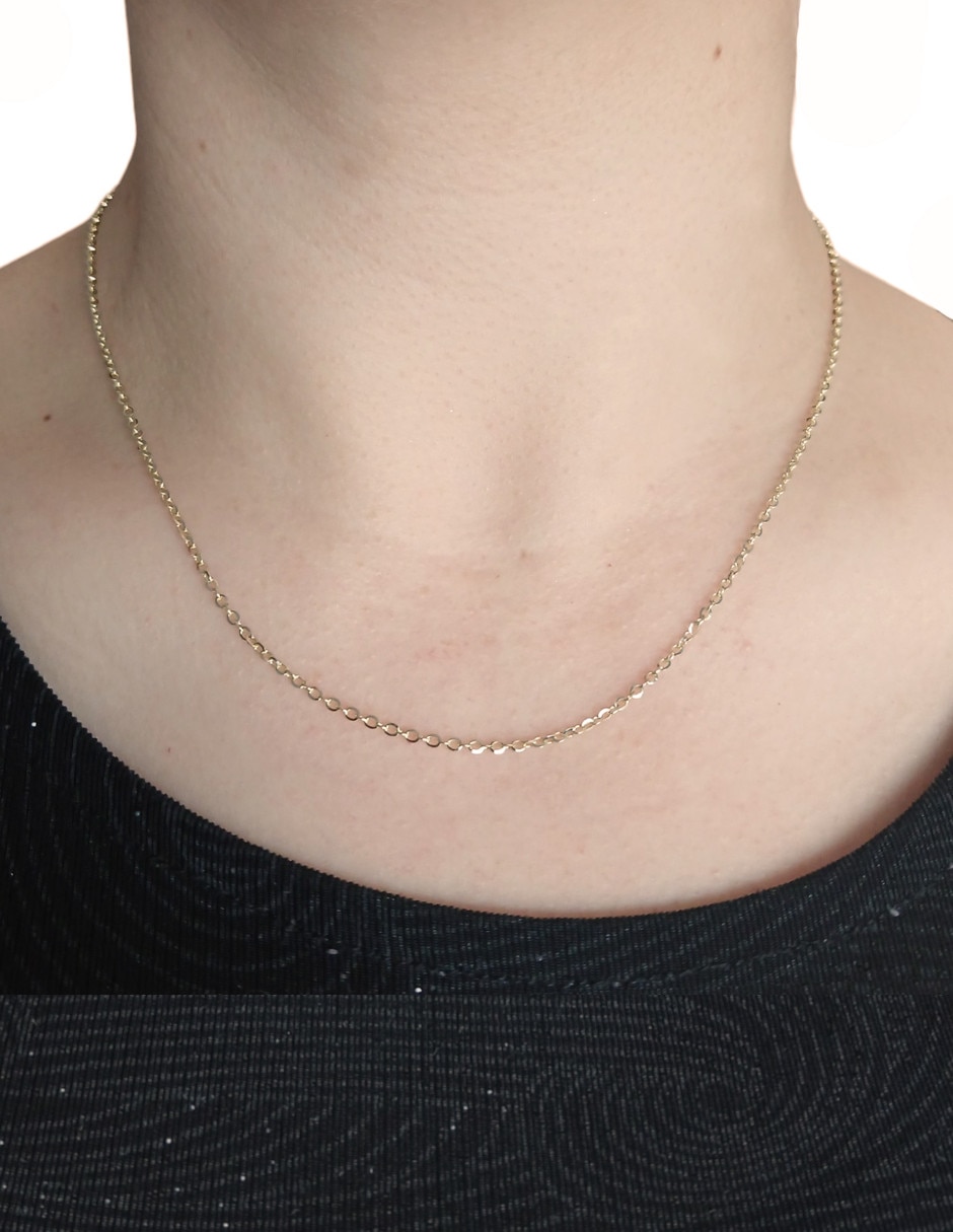 Collar de oro amarillo 14 K 2