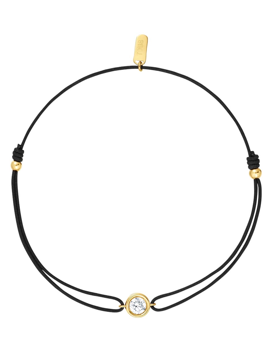 Pulsera de plata con diamante p 925 Line Lgd