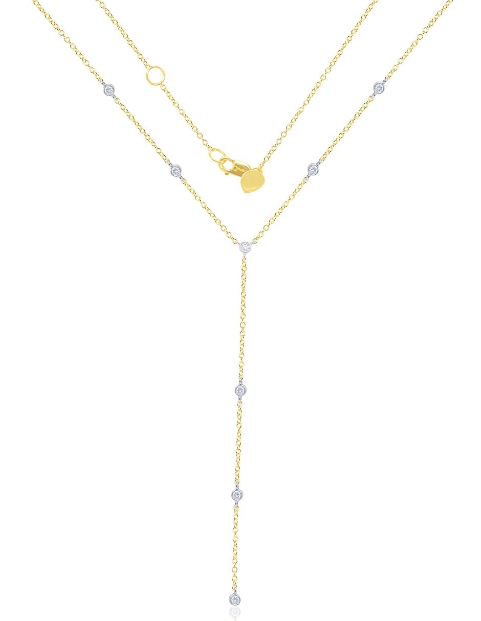 Collar de oro amarillo 14 K