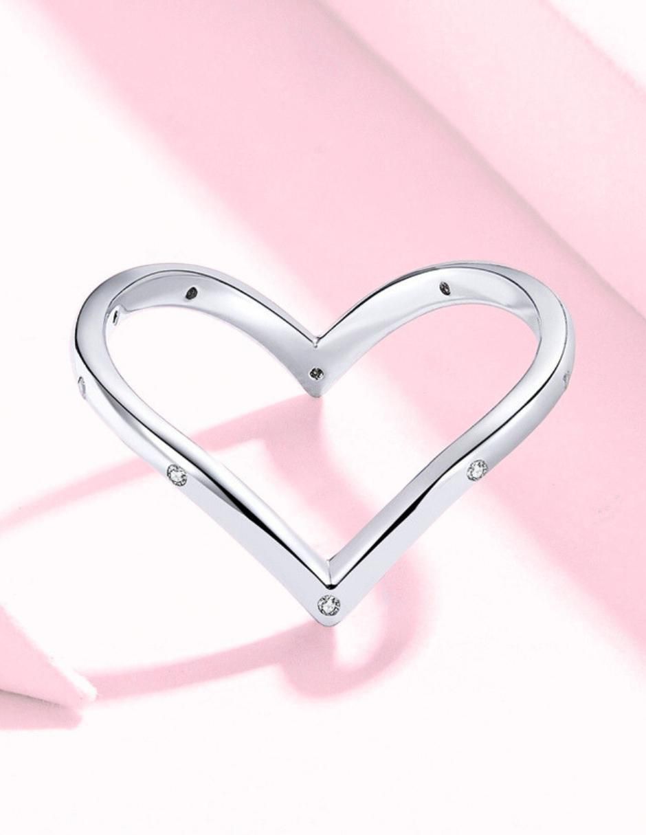 Anillo I Love You To Infinity And Beyond P 925 de plata zirconia cúbica brillante 7
