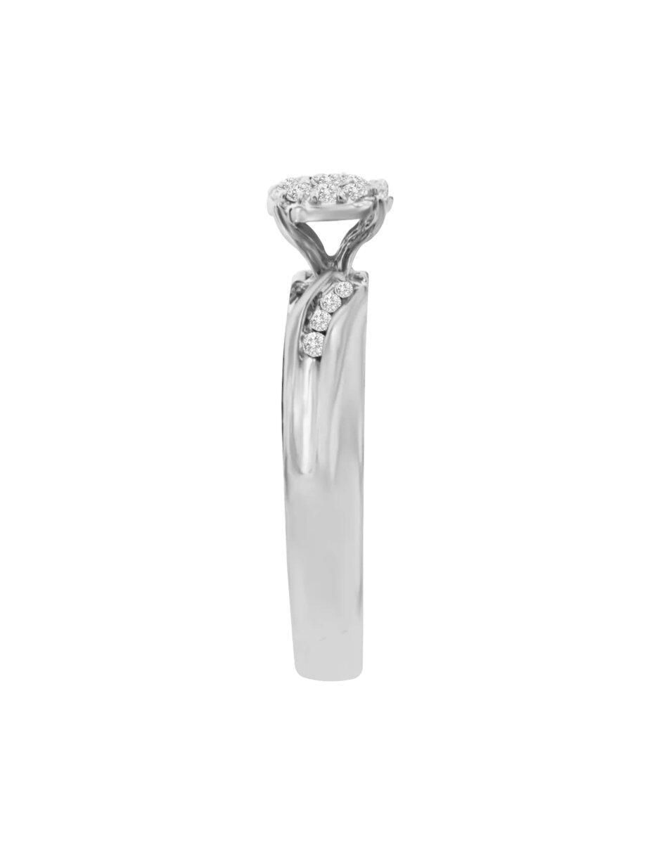 Anillo de compromiso de oro 14 k Mara diamante 4