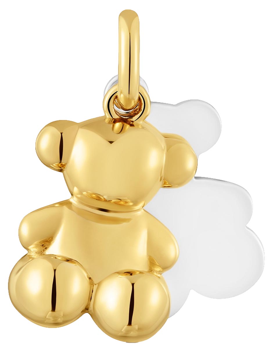 Dije de oso bold bear de plata P 925 Dije de oso bold bear de plata P 925