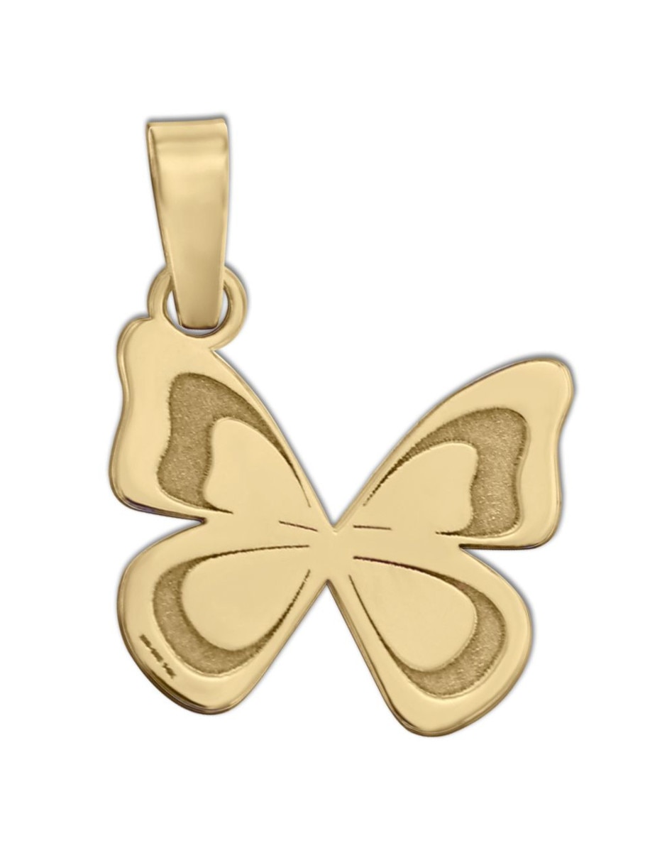 Dije de mariposa sin colección de oro 14 K Dije de mariposa sin colección de oro 14 K