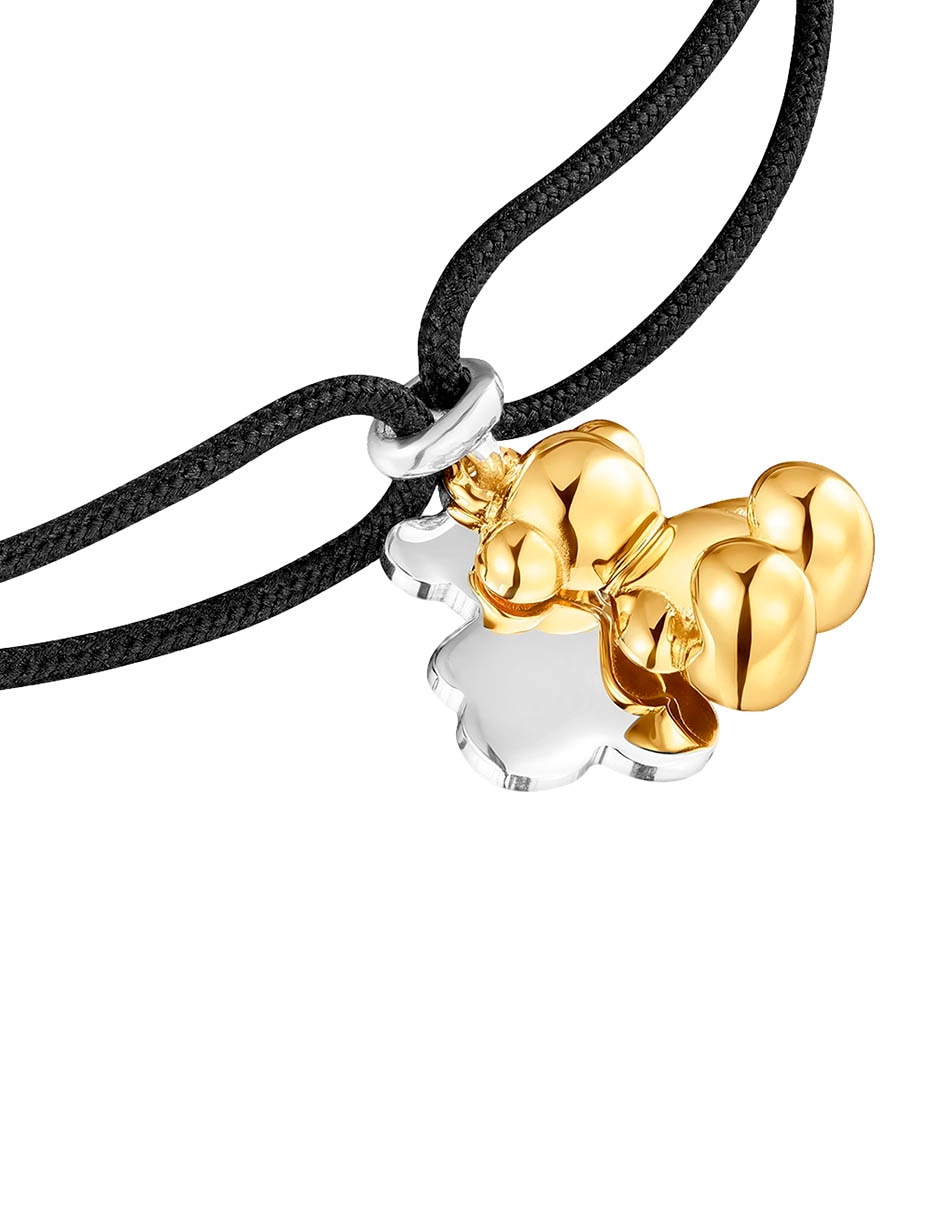 Brazalete de plata P925 Bold Bear con acabado brillante 3
