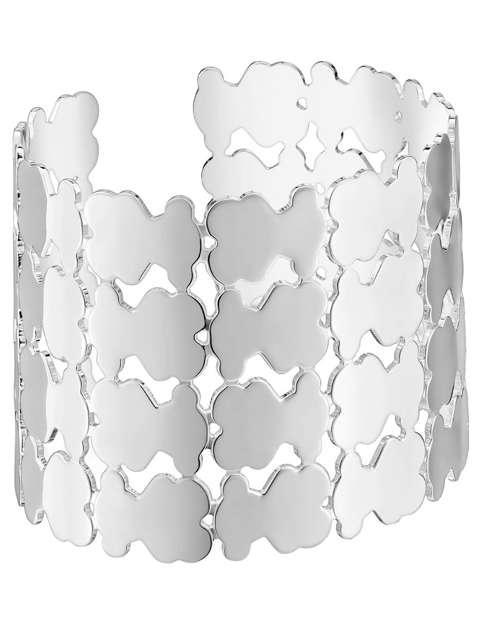Brazalete de plata P925 Sweet 40s con acabado brillante 3