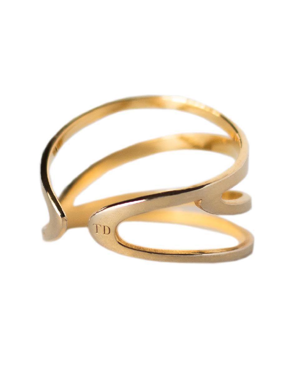 Anillo Flowing with Nature P 925 de plata brillante 3