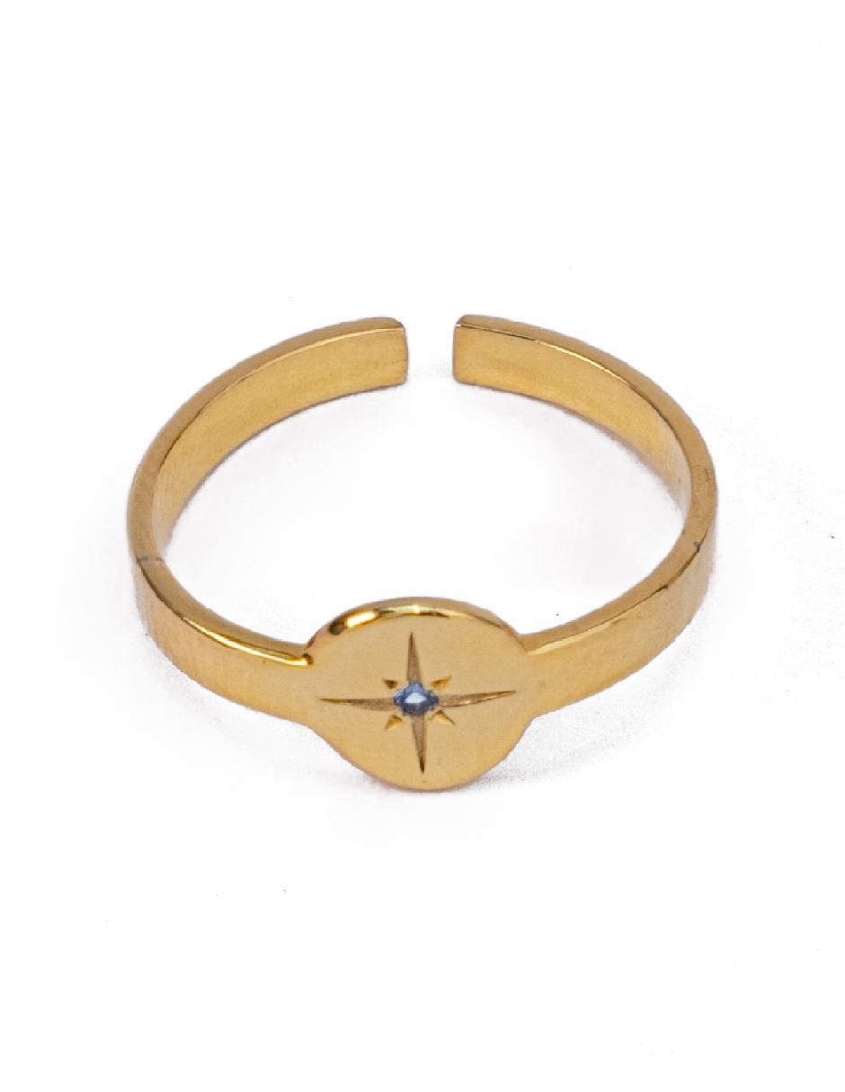 Anillo Universe Estrella P 925 de plata zirconia brillante 2