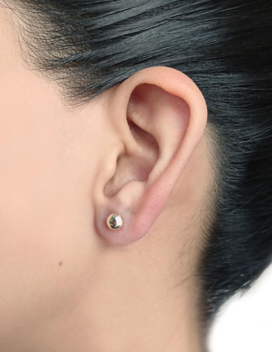 Broqueles de oro 14 k 3
