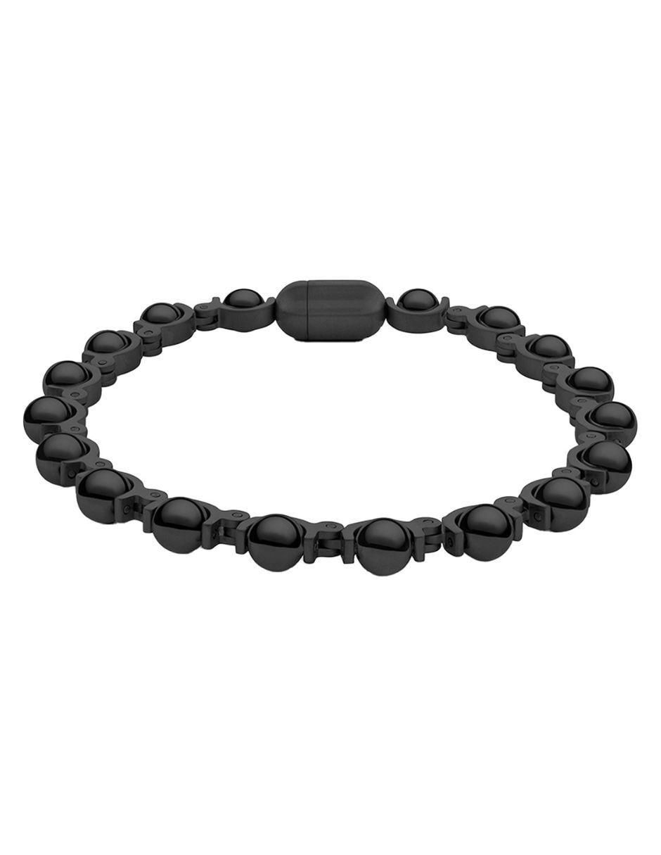 Pulsera de acero con acabado brillante
