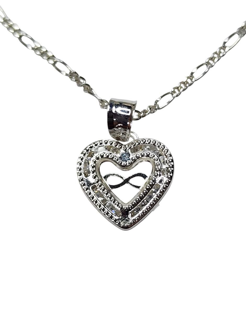 Pulsera de plata P 925 Corazon Infinito con acabado pulido 3