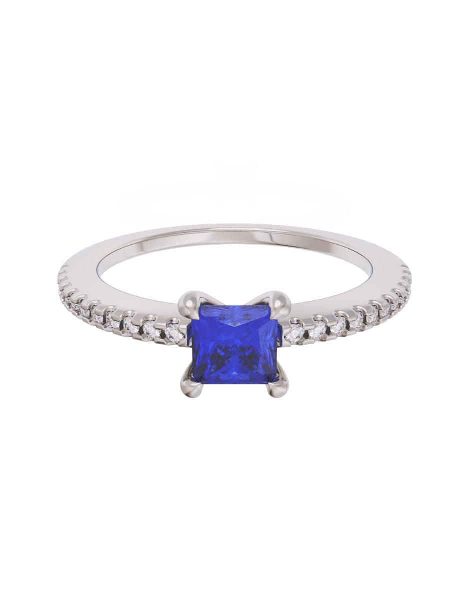 Anillo de compromiso de oro 14 k Eternidad zirconia Anillo de compromiso de oro 14 k Eternidad zirconia