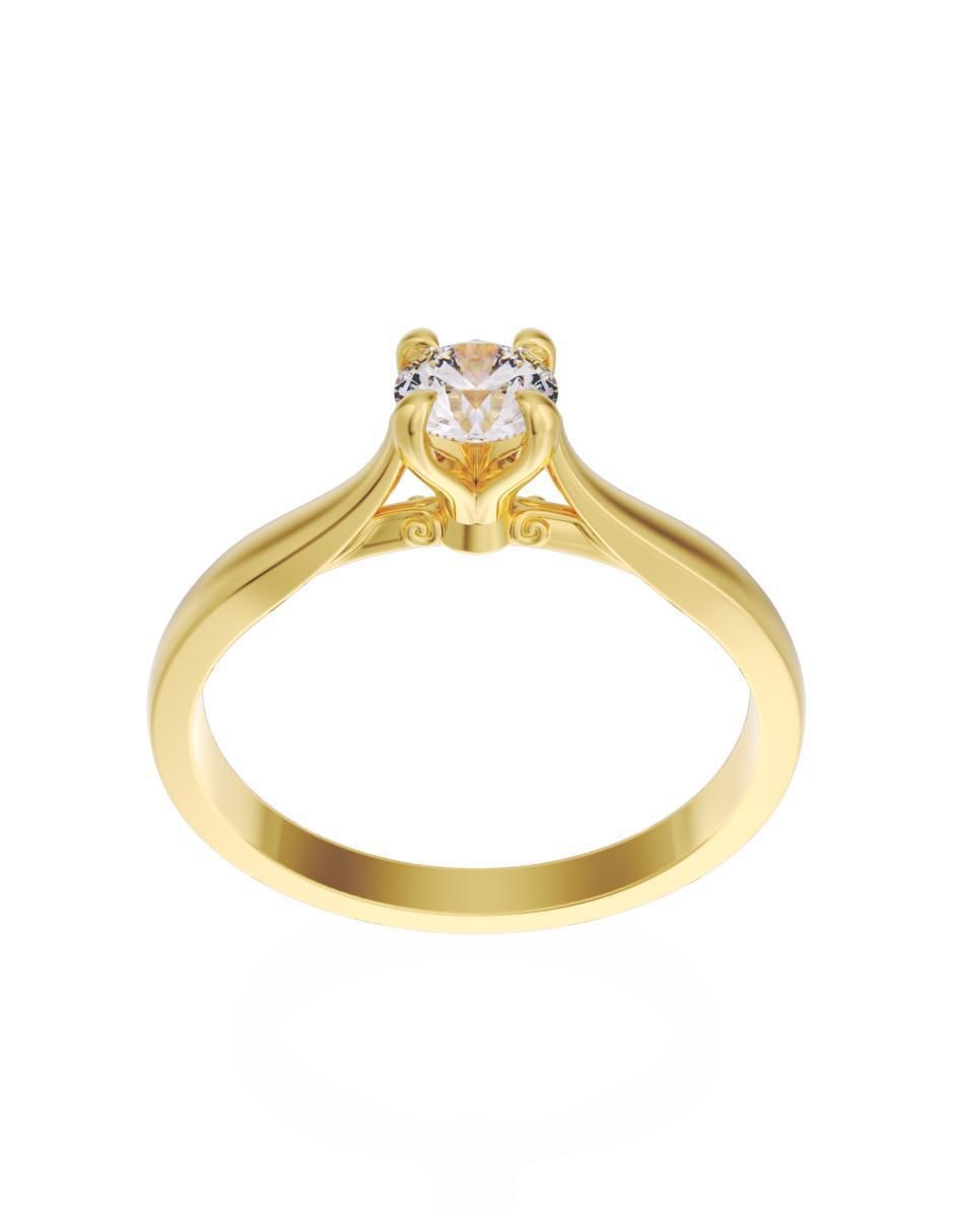 Anillo de compromiso "de" oro 14 k fonelli eternidad 2025 zirconia