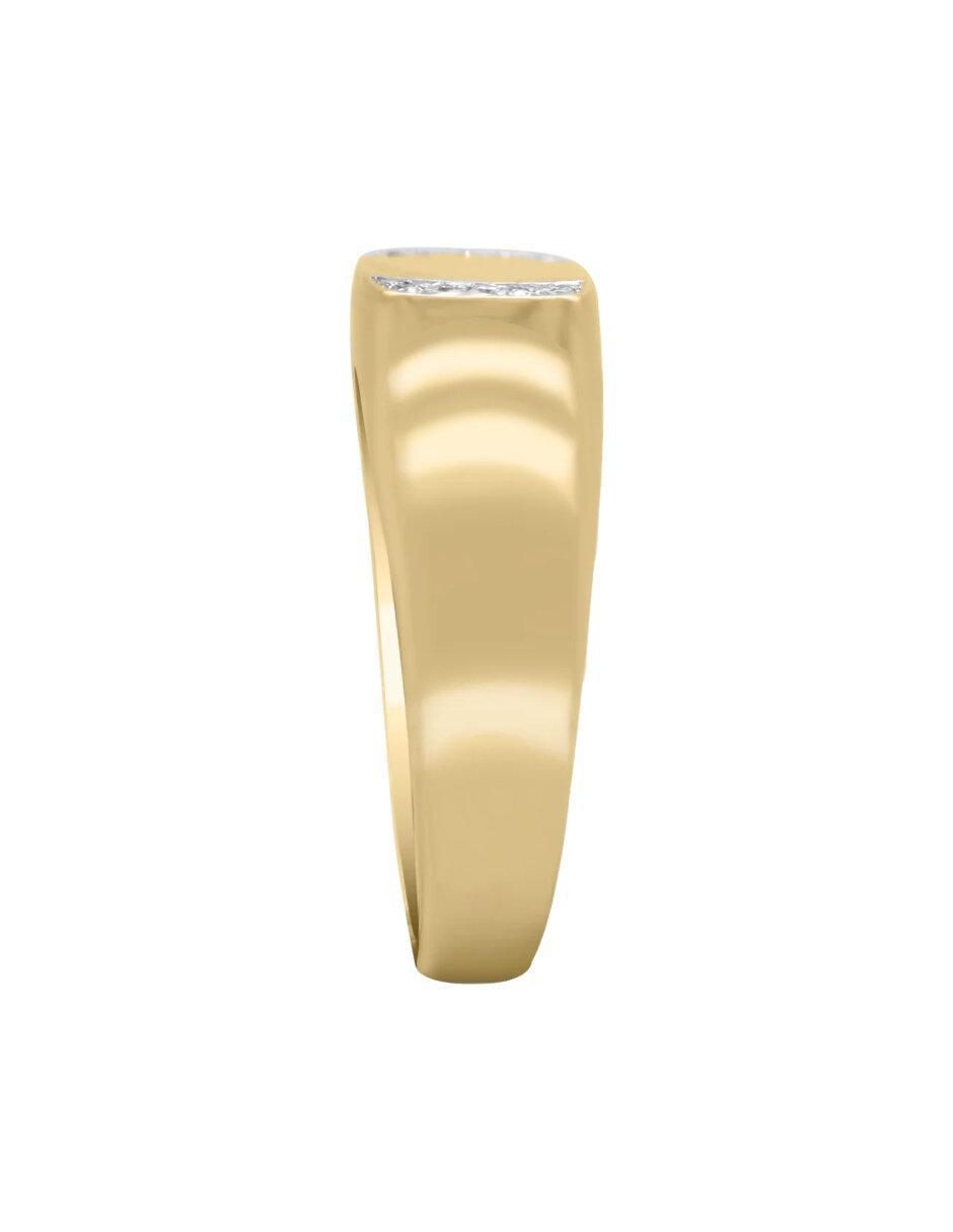 Anillo "de (si aplica)" redondo fianelli terra no aplica 14 k "de" oro diamante brillante