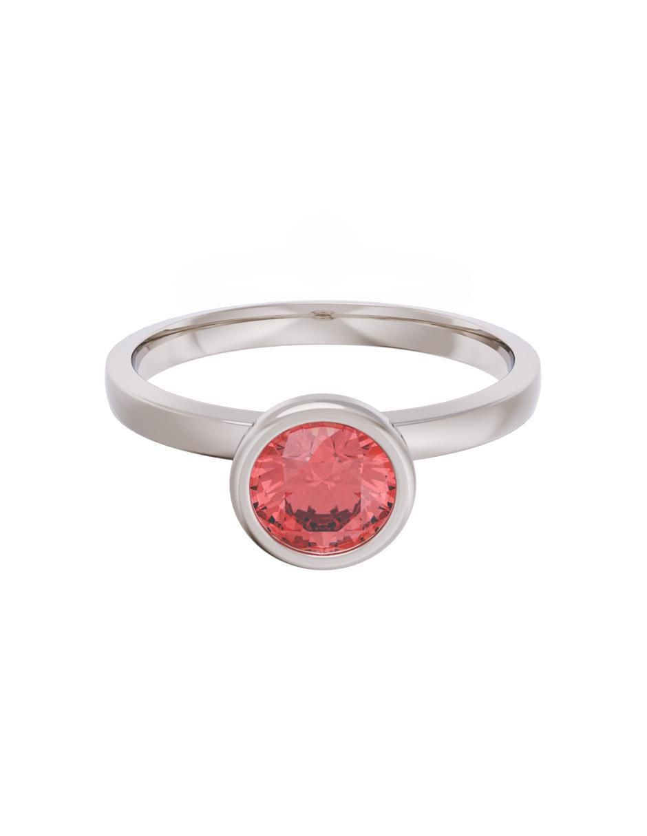 Anillo de compromiso de oro 14 k Eternidad zirconia Anillo de compromiso de oro 14 k Eternidad zirconia
