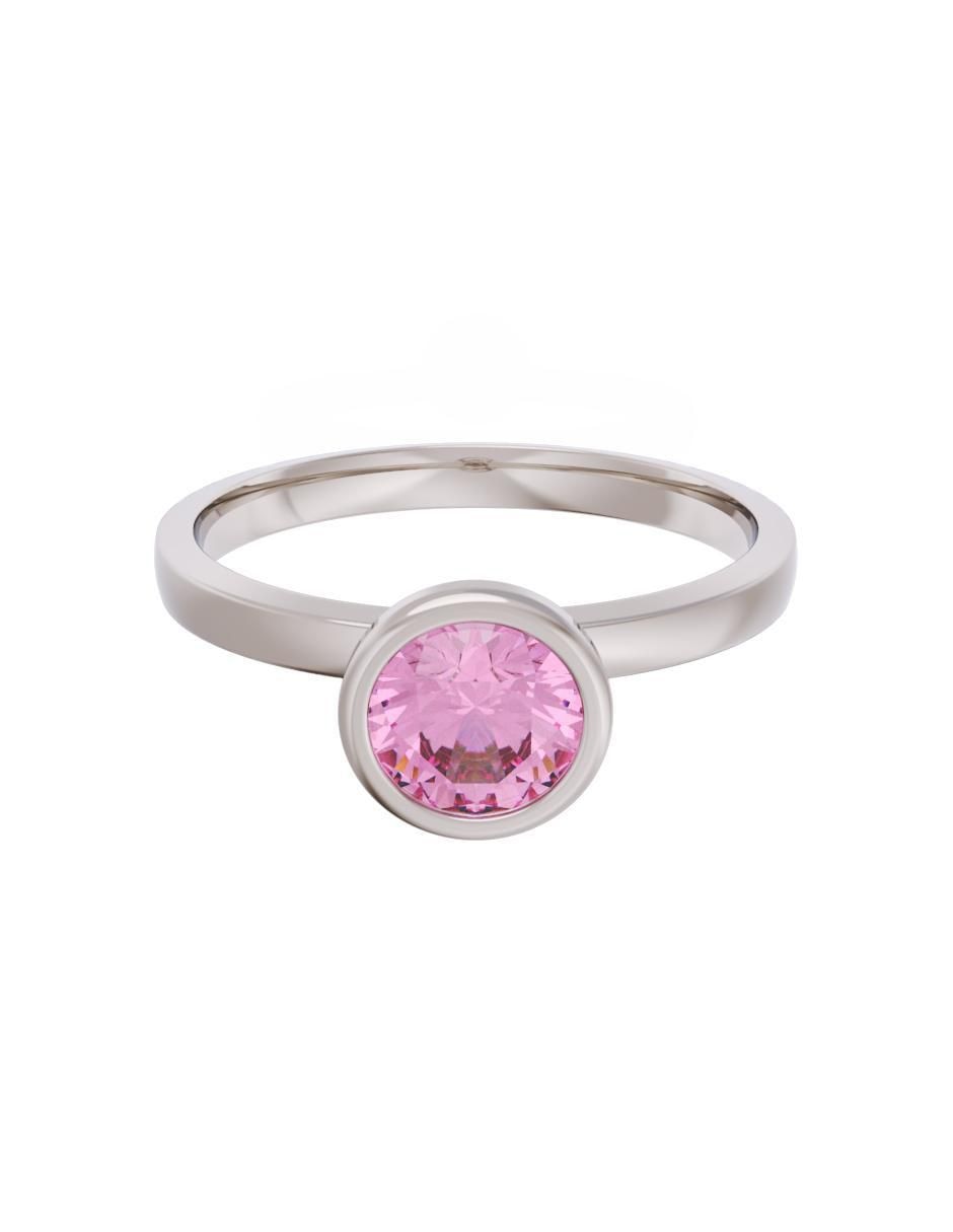 Anillo de compromiso de oro 14 k Eternidad zirconia Anillo de compromiso de oro 14 k Eternidad zirconia