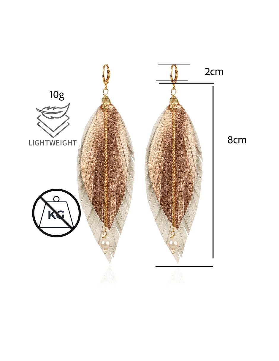 Largos "de (si aplica)" pluma no aplica vangania sin familia o colección "de" baño oro 18 k "con acabado" baño de oro perla