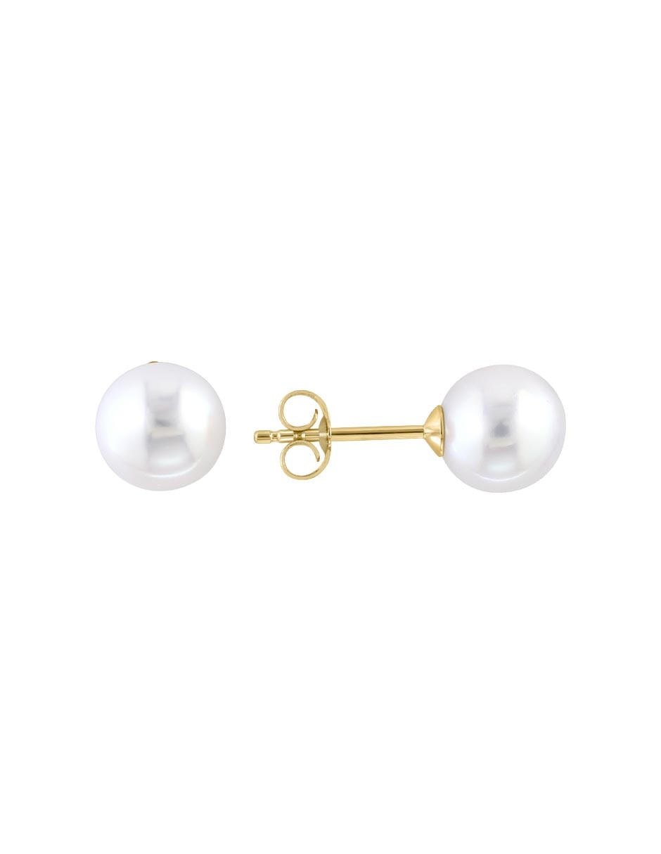 Aretes, collar y pulsera 14 K perla 3