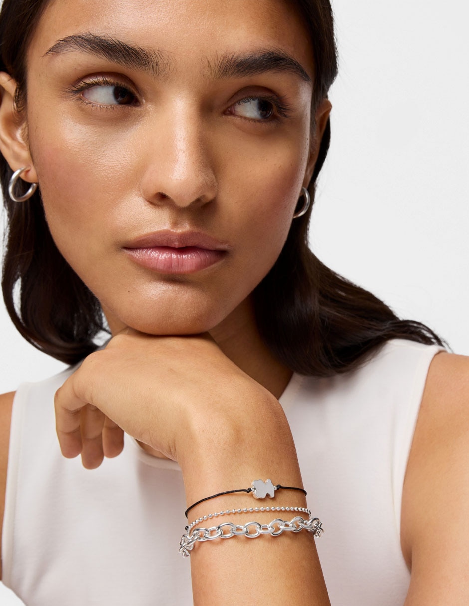 Pulsera de plata P 925 Sweet Dolls con acabado brillante 6