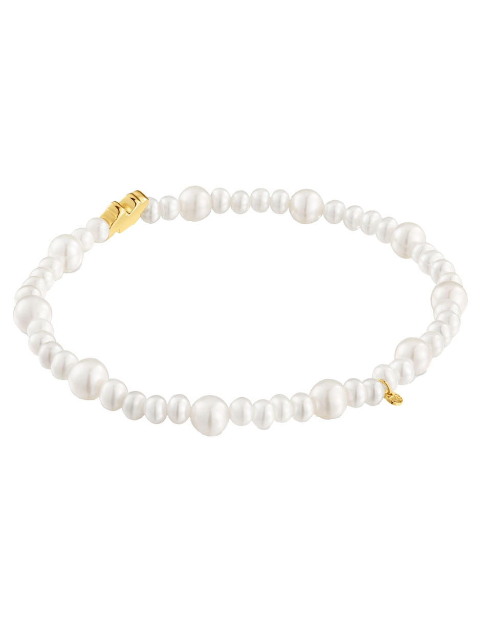 Pulsera de oro amarillo 18 k Sweet Dolls con acabado brillante 3