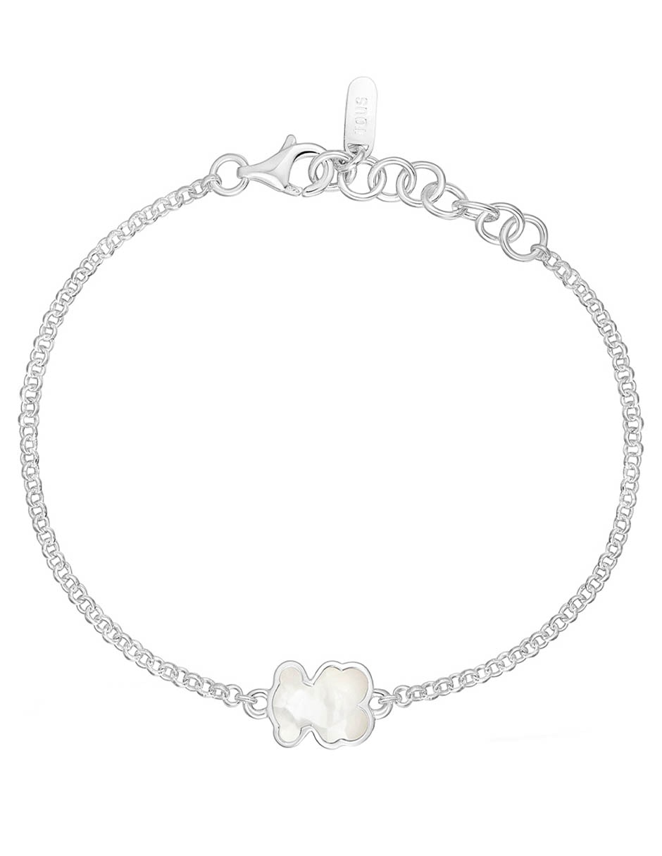 Pulsera de plata P 925 Icon Color con acabado brillante Pulsera de plata P 925 Icon Color con acabado brillante