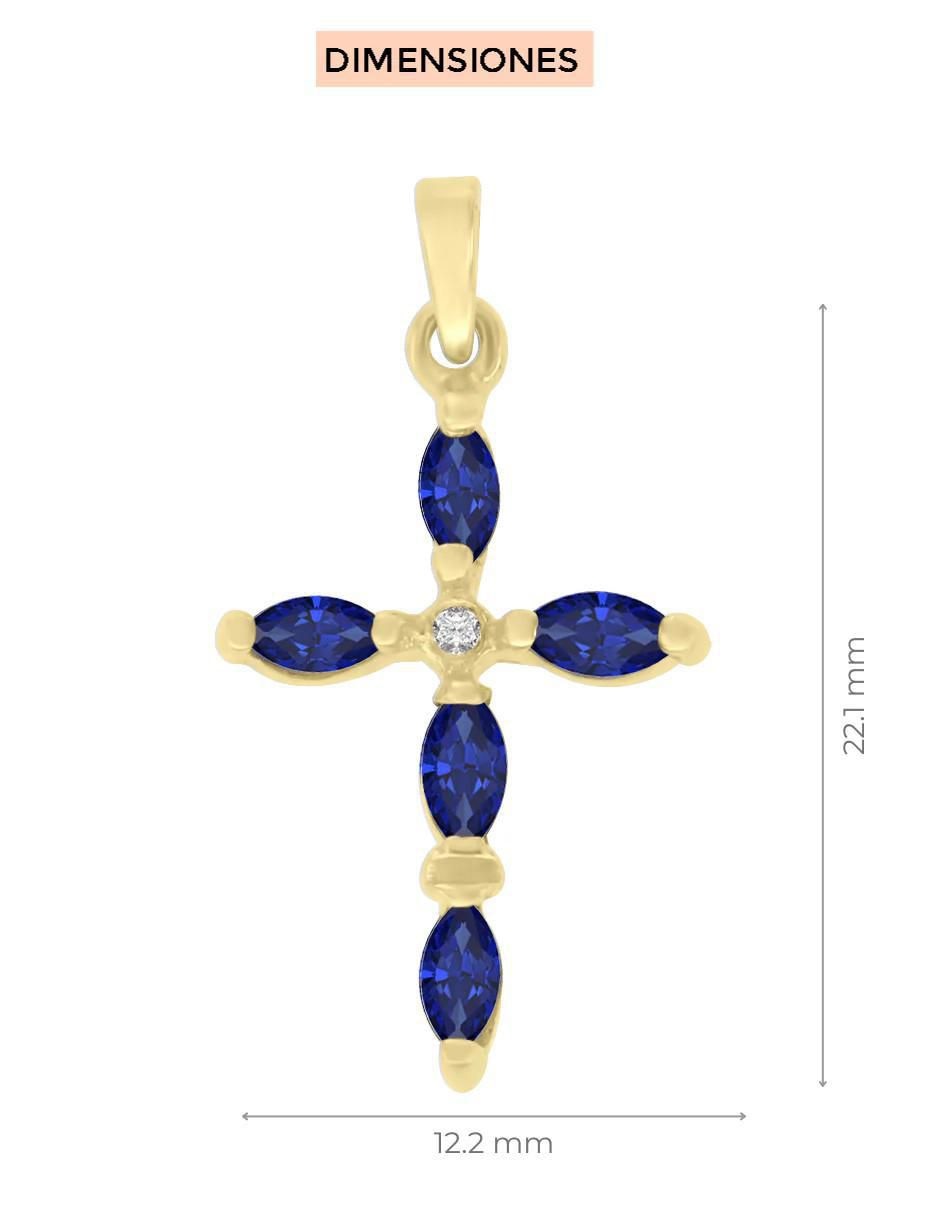 Dije "de" cruz fascinare eva no aplica "de" oro 14 k