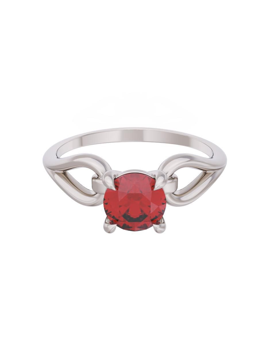 Anillo de compromiso de oro 14 k Eternidad zirconia Anillo de compromiso de oro 14 k Eternidad zirconia
