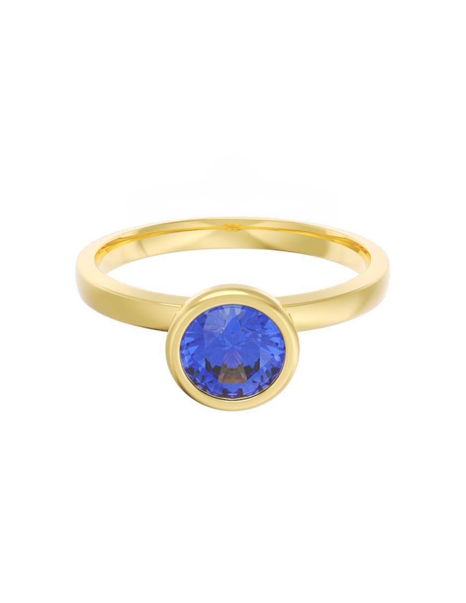 Anillo de compromiso de oro 10 k Eternidad Anillo de compromiso de oro 10 k Eternidad