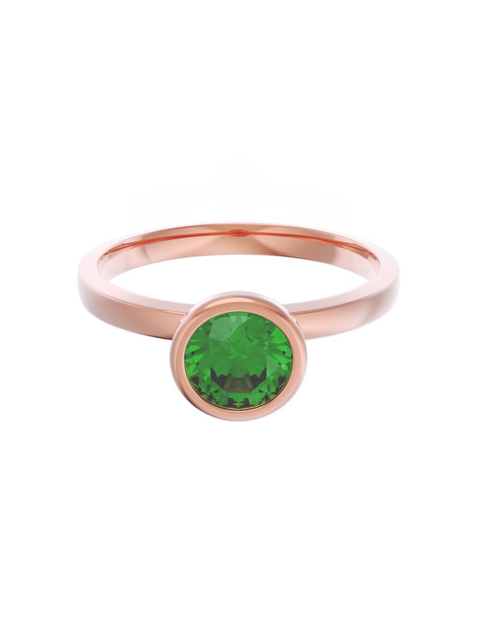Anillo de compromiso de oro 10 k Eternidad Anillo de compromiso de oro 10 k Eternidad