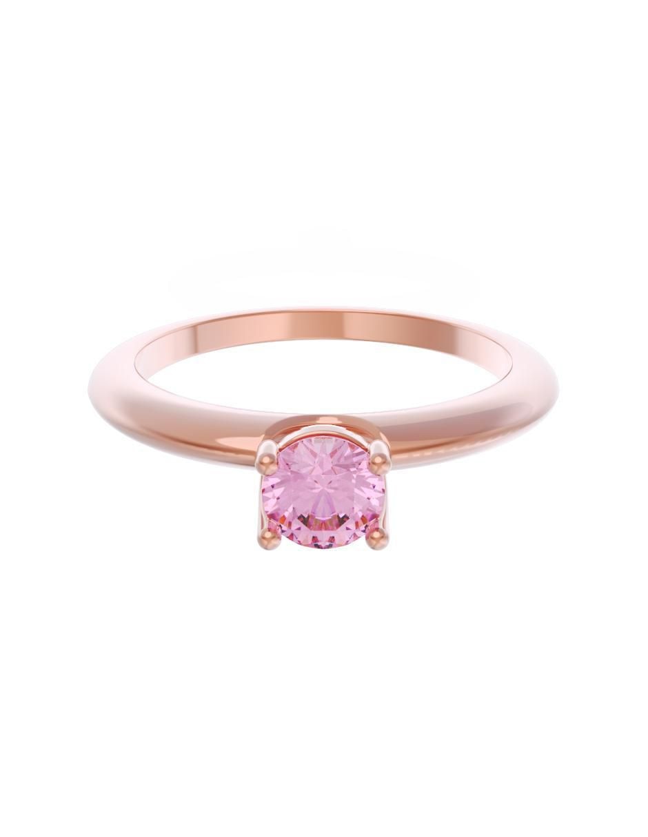 Anillo de compromiso de oro 10 k Eternidad 2025