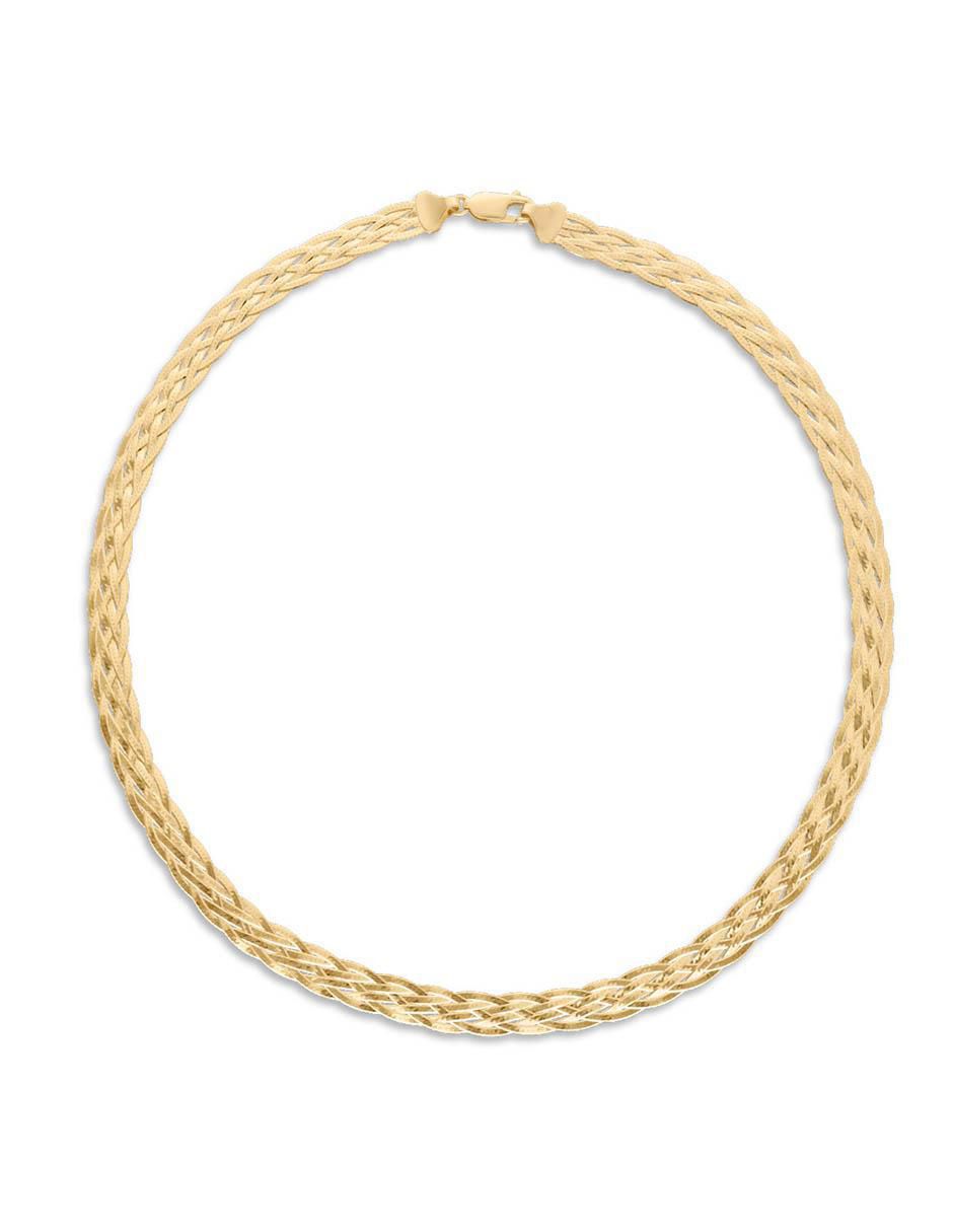 Collar de oro amarillo 14 K 1