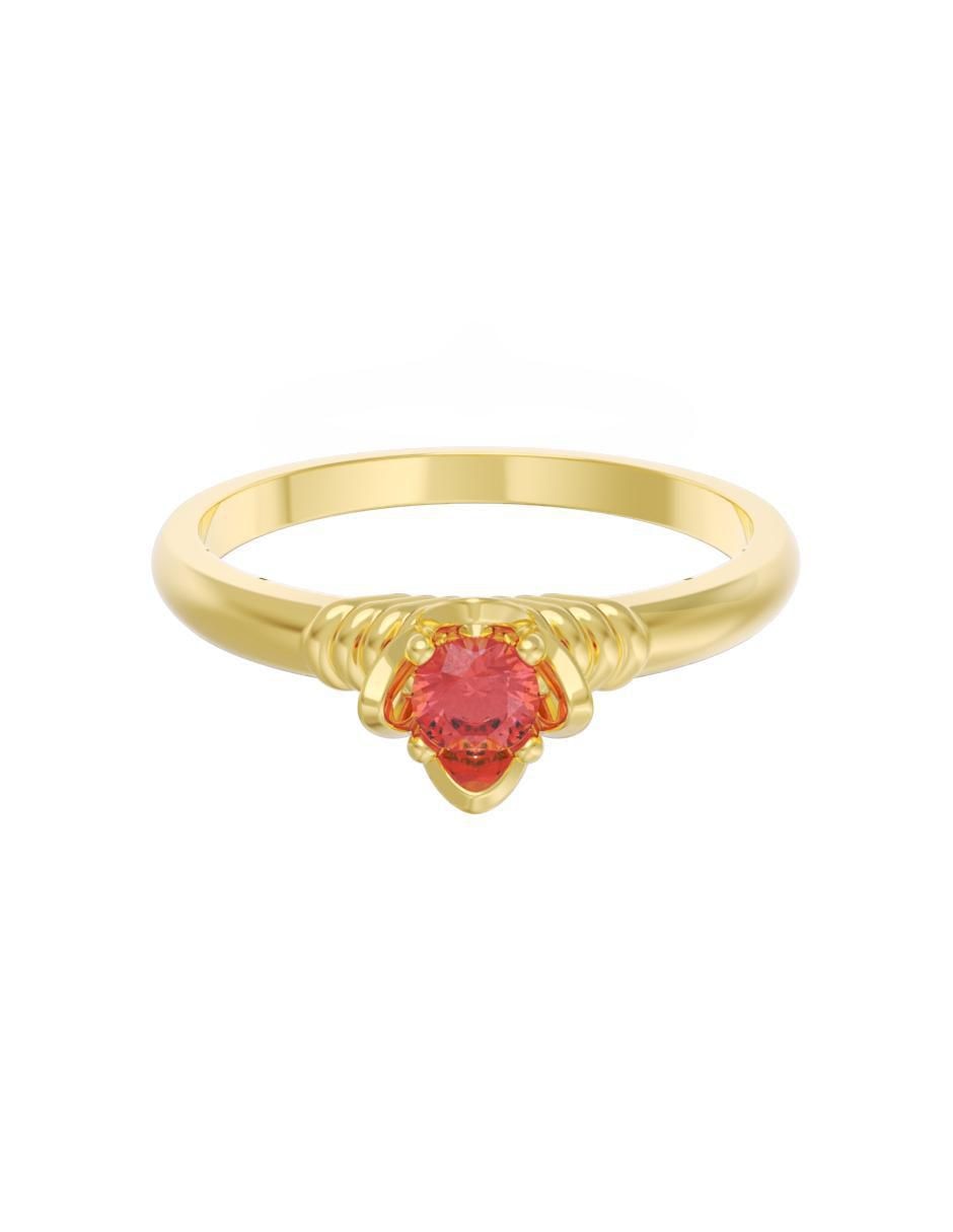 Anillo de compromiso de oro 10 k Eternidad 2025
