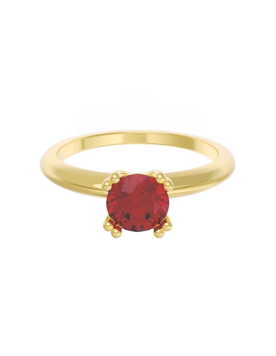 Anillo de compromiso de oro 10 k Eternidad 2025