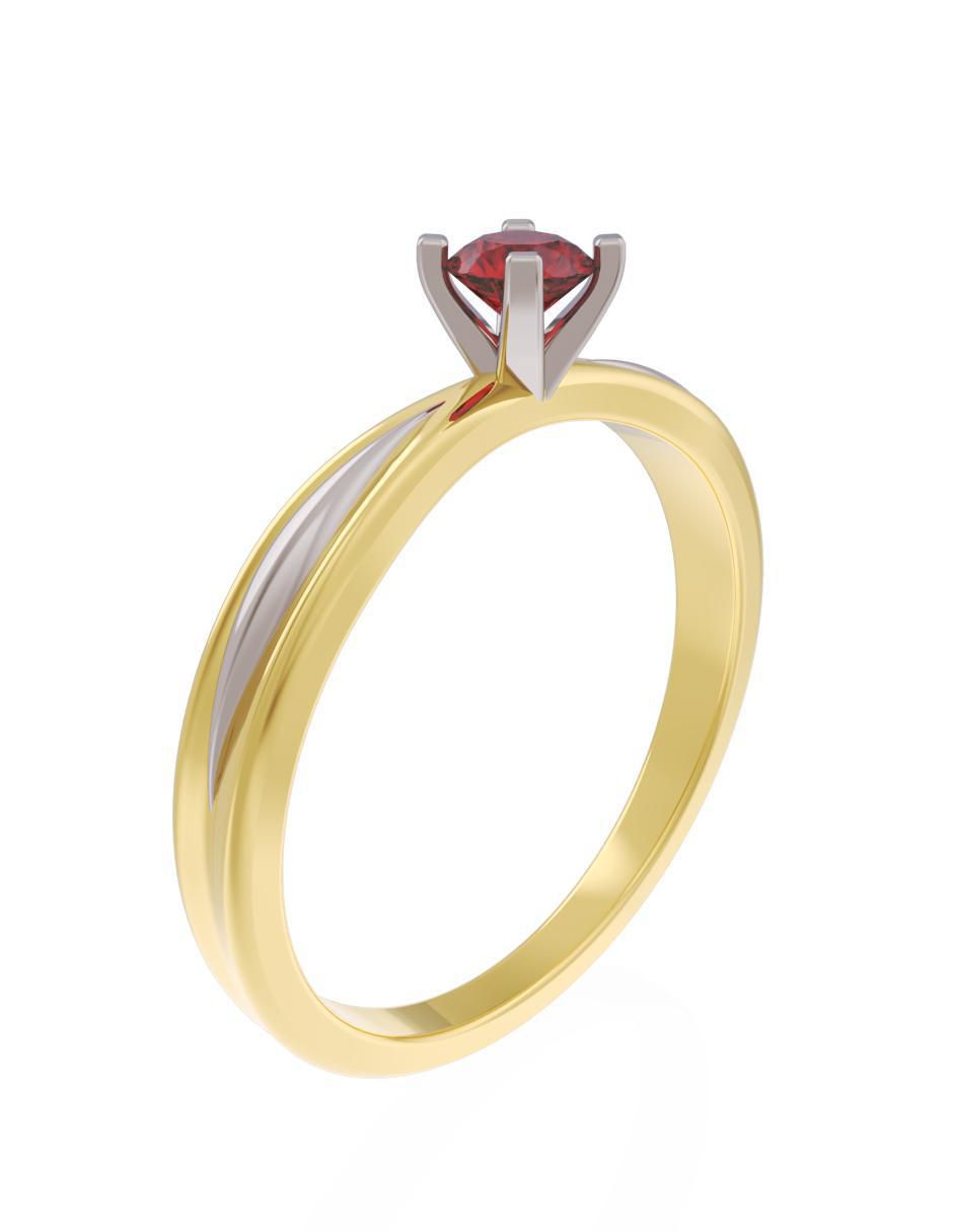 Anillo de compromiso "de" oro 10 k fonelli eternidad 2025 zirconia