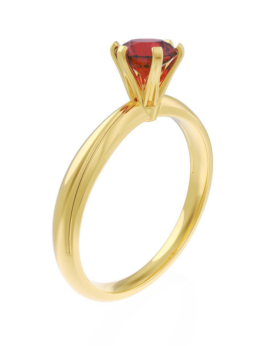 Anillo de compromiso "de" oro 10 k fonelli eternidad 2025 zirconia