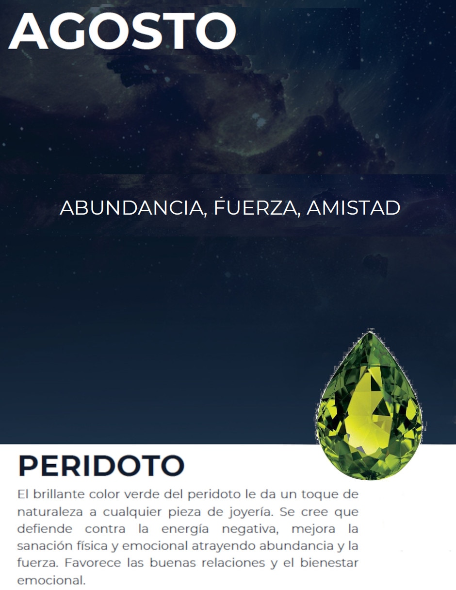 Broqueles de oro amarillo 14 K peridoto 4