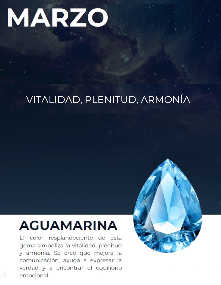 Broqueles de óvalo de oro blanco 14 K aguamarina 4