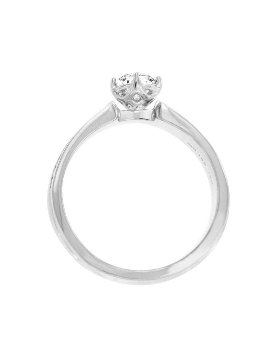 Anillo de compromiso de oro 14 k Harriet diamante 3