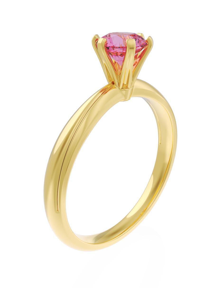 Anillo de compromiso "de" oro 10 k fonelli eternidad 2025 zirconia
