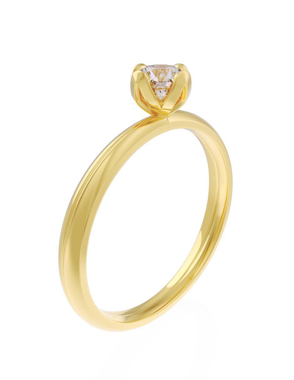 Anillo de compromiso "de" oro 10 k fonelli eternidad 2025 zirconia