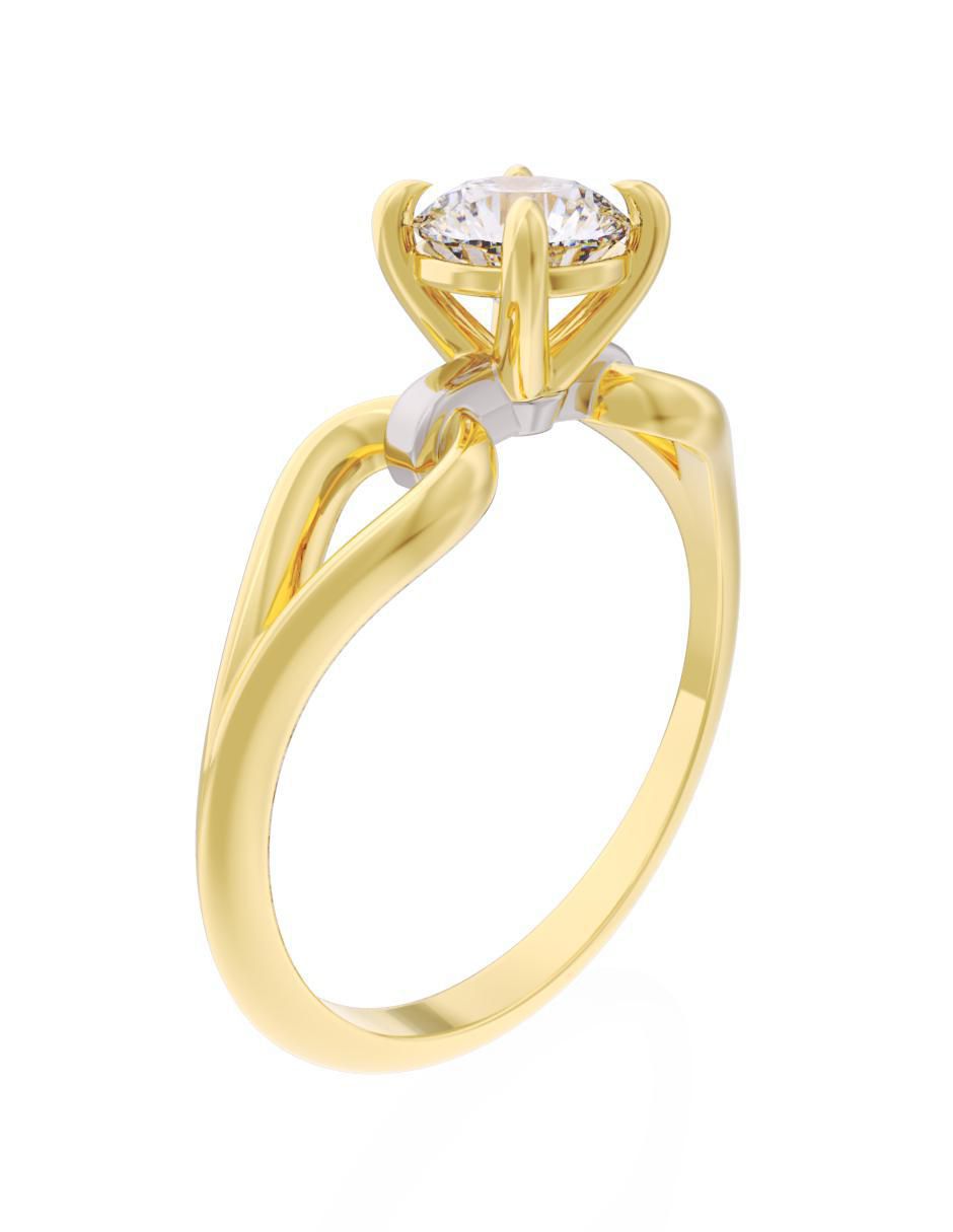 Anillo de compromiso "de" oro 10 k fonelli eternidad 2025 zirconia