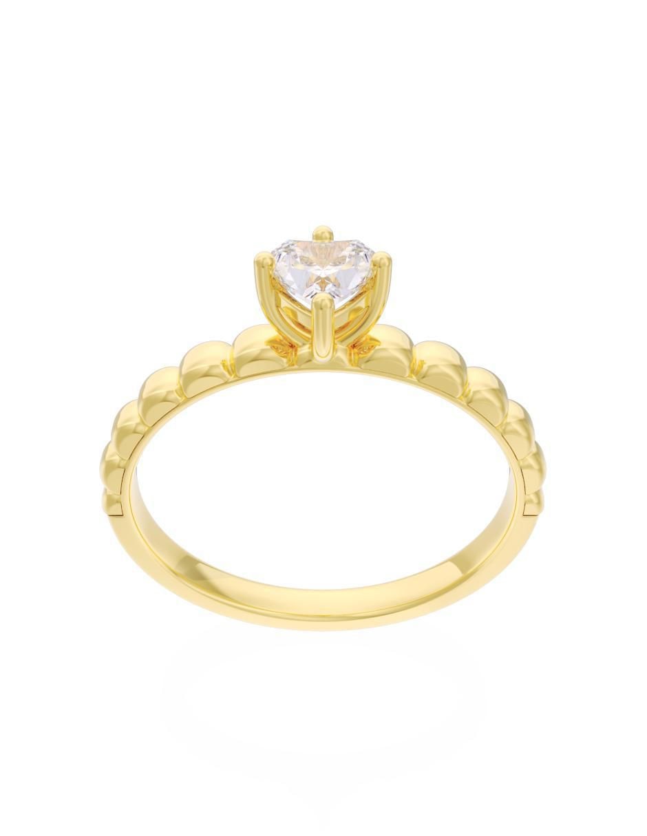 Anillo de compromiso "de" oro 10 k fonelli eternidad 2025 zirconia