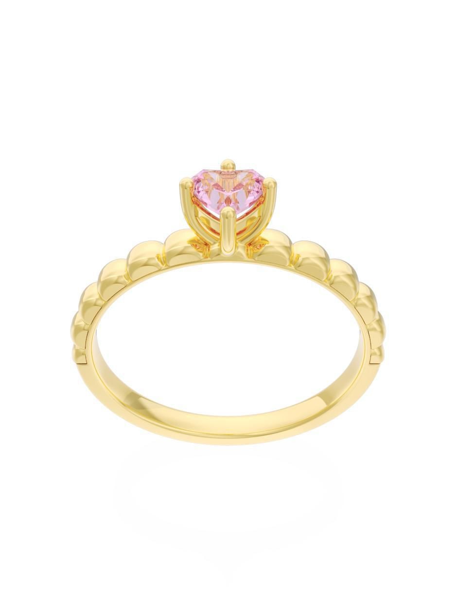 Anillo de compromiso "de" oro 10 k fonelli eternidad 2025 zirconia